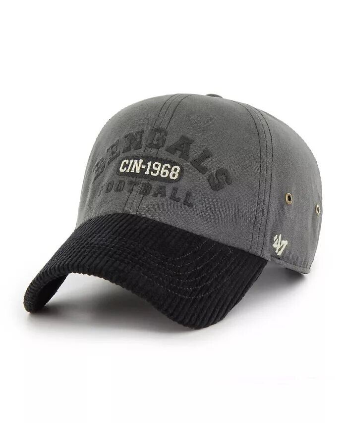 Мужская угольная регулируемая шапка Cincinnati Bengals Ridgeway Clean Up '47 Brand, серый
Мужская угольная регулируемая шапка Cincinnati Bengals Ridgeway Clean Up '47 Brand, серый