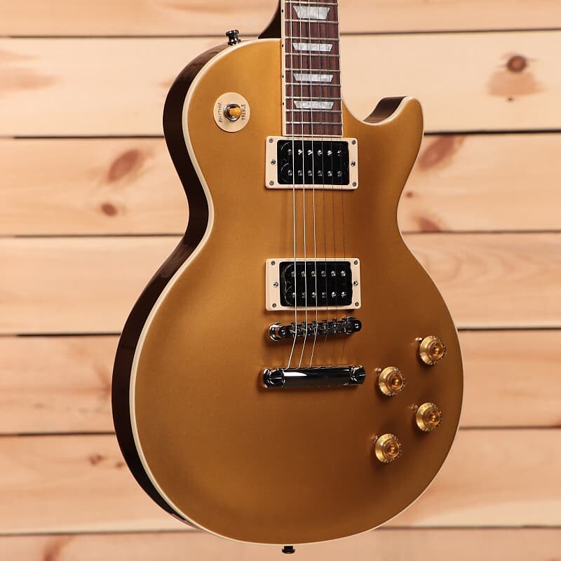 Электрогитара Gibson Slash "Victoria" Les Paul Standard - Goldtop-200630412
Электрогитара Gibson Slash "Victoria" Les Paul Standard - Goldtop-200630412