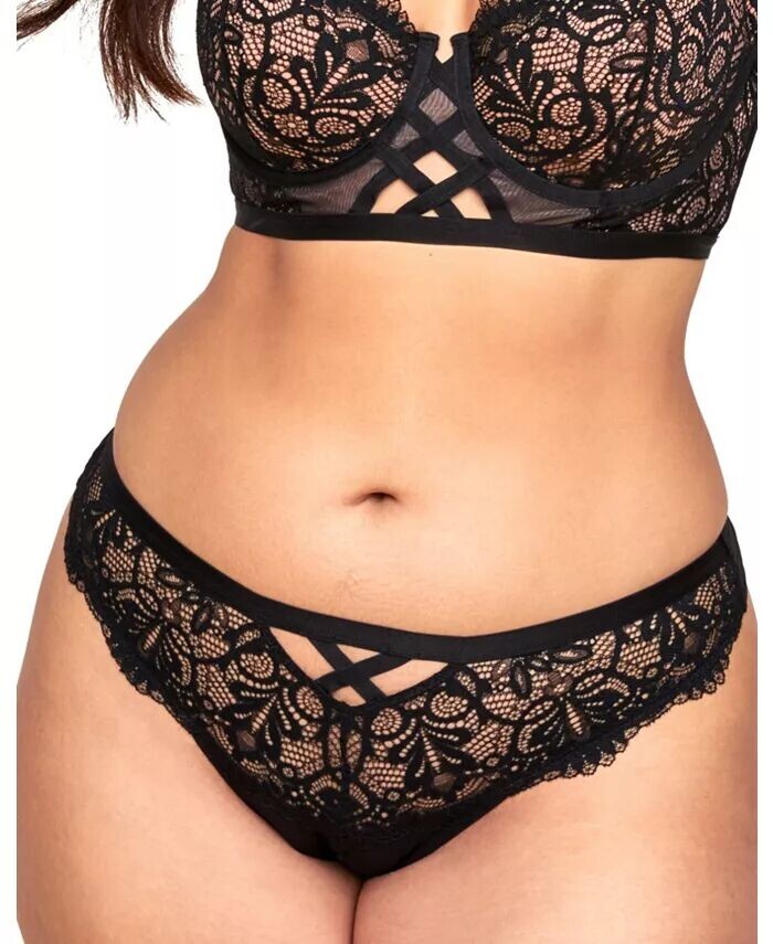 Трусики-стринги Diara большого размера Adore Me, черный
Трусики-стринги Diara большого размера Adore Me, черный