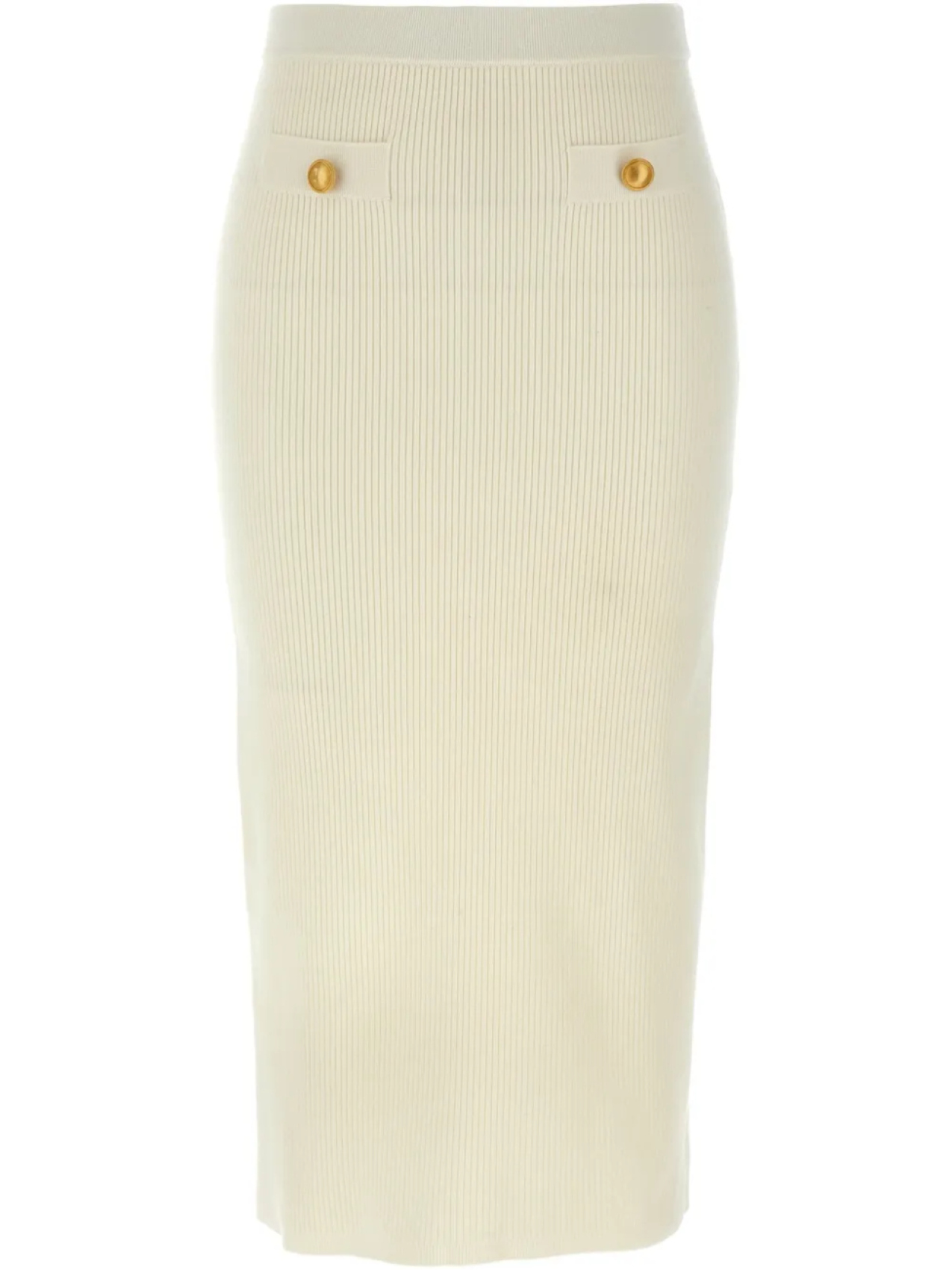 Юбка миди Alessandra Rich с высокой талией, белый
Юбка миди Alessandra Rich с высокой талией, белый