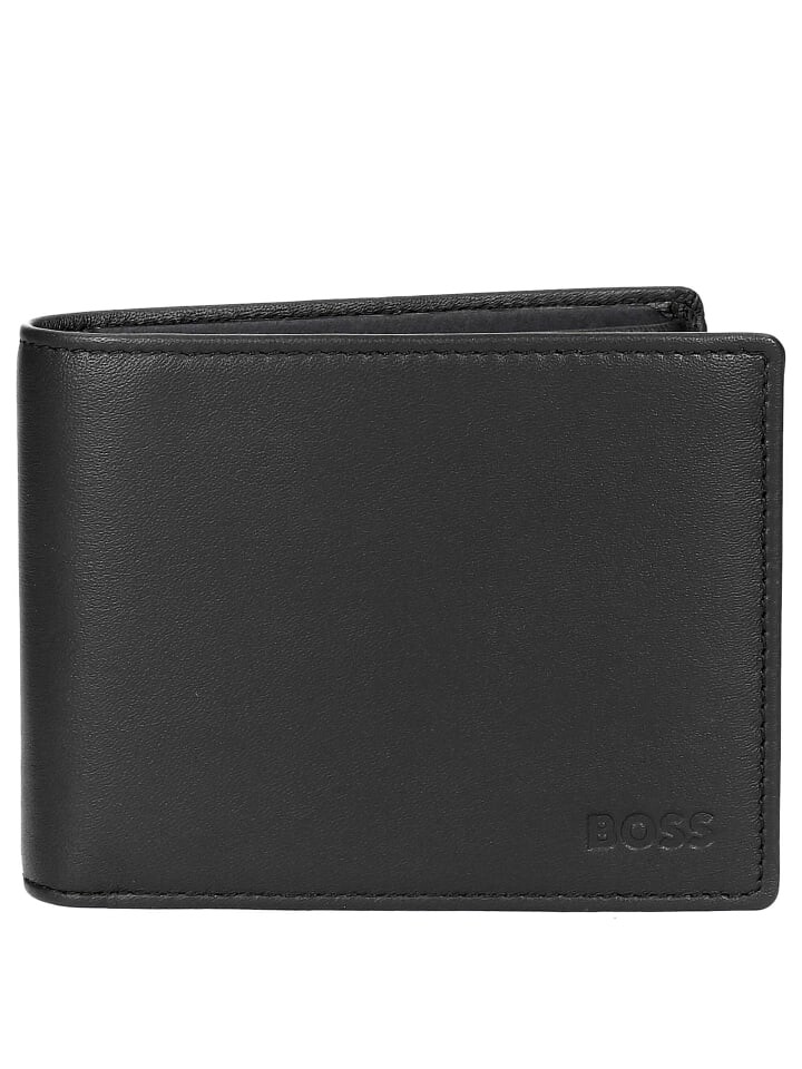 Кошелек BOSS Arezzo 8cc Herren Leder 12 cm, черный 
Кошелек BOSS Arezzo 8cc Herren Leder 12 cm, черный
