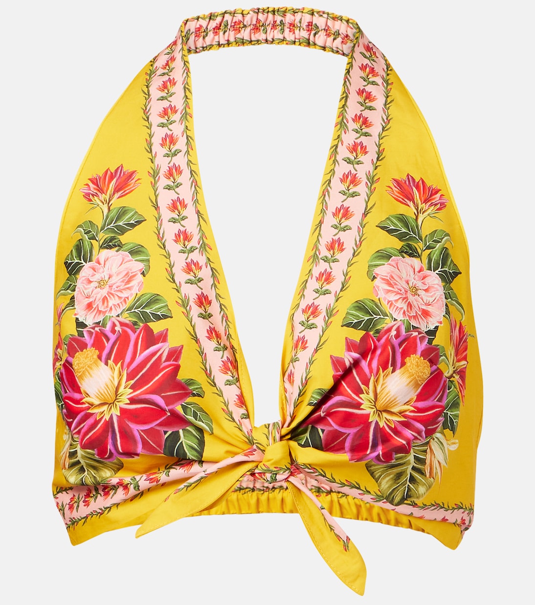 Хлопковый топ-кроп "Весеннее пробуждение" Farm Rio, Spring Awakening Yellow
Хлопковый топ-кроп "Весеннее пробуждение" Farm Rio, Spring Awakening Yellow