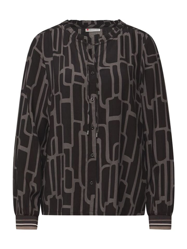 Street One Блузка с длинными рукавами темно-коричневого цвета
Street One Блузка с длинными рукавами темно-коричневого цвета