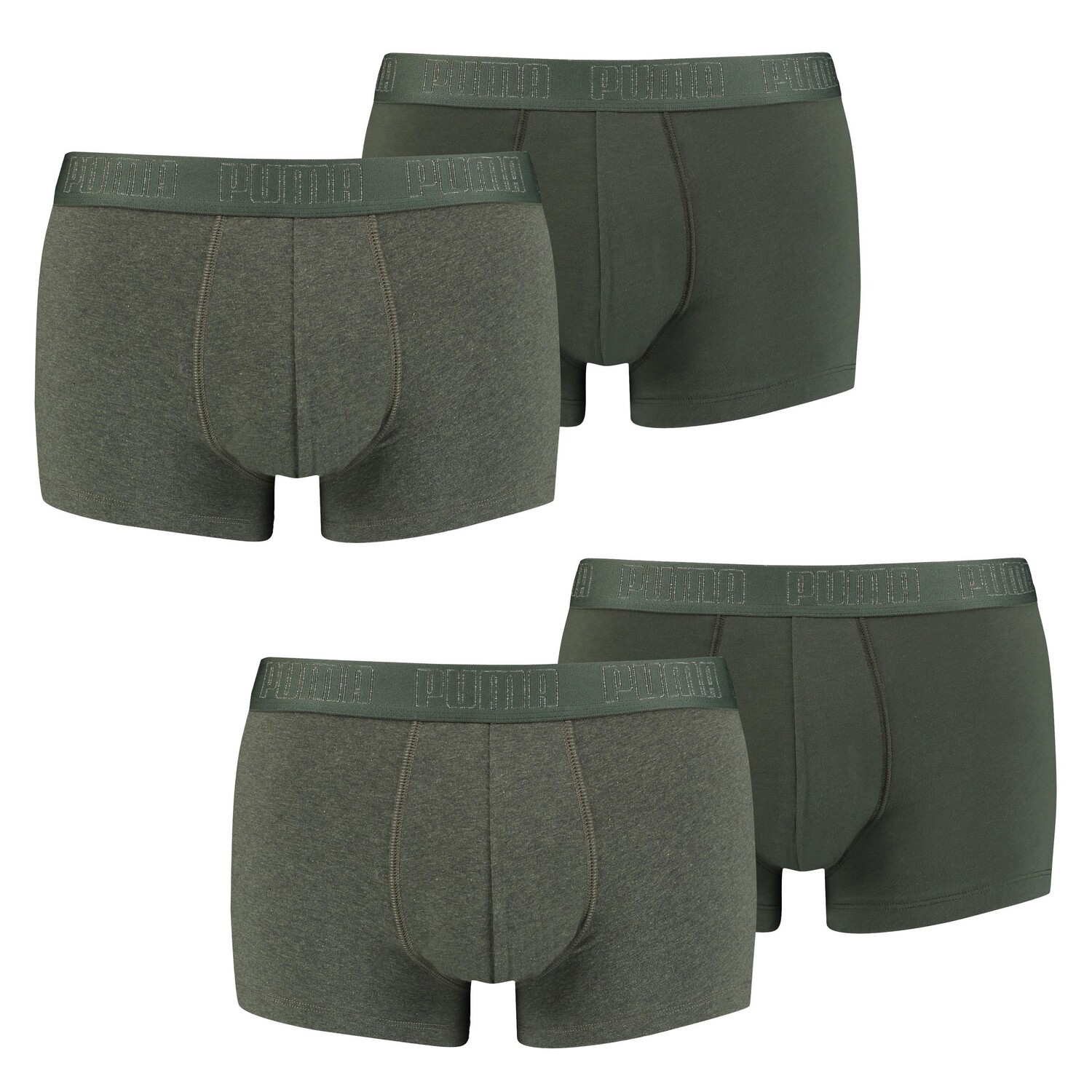 Боксеры Puma Boxershorts PUMA BASIC TRUNK 4P, цвет 009 - Green Melange
Боксеры Puma Boxershorts PUMA BASIC TRUNK 4P, цвет 009 - Green Melange