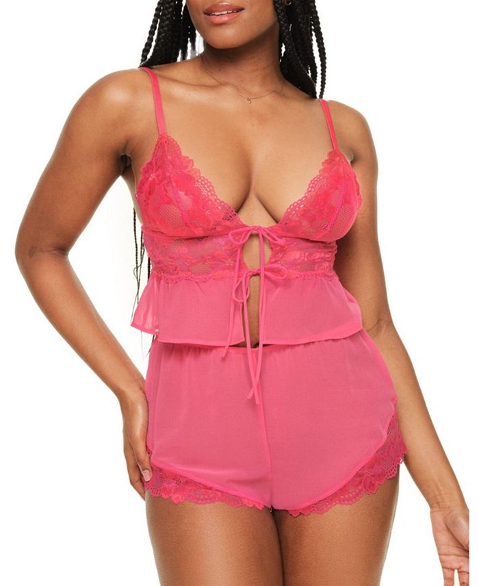 Комплект женского нижнего белья Tammy из топа и шорт Adore Me, розовый
Комплект женского нижнего белья Tammy из топа и шорт Adore Me, розовый