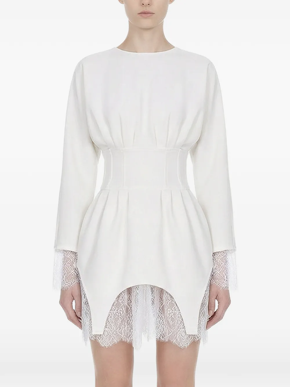 Платье с кружевной отделкой Hamza, белый
Платье с кружевной отделкой Hamza, белый