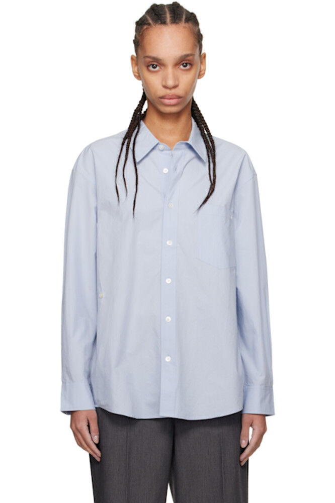 Синяя рубашка оверсайз Paperly Dunst
Синяя рубашка оверсайз Paperly Dunst