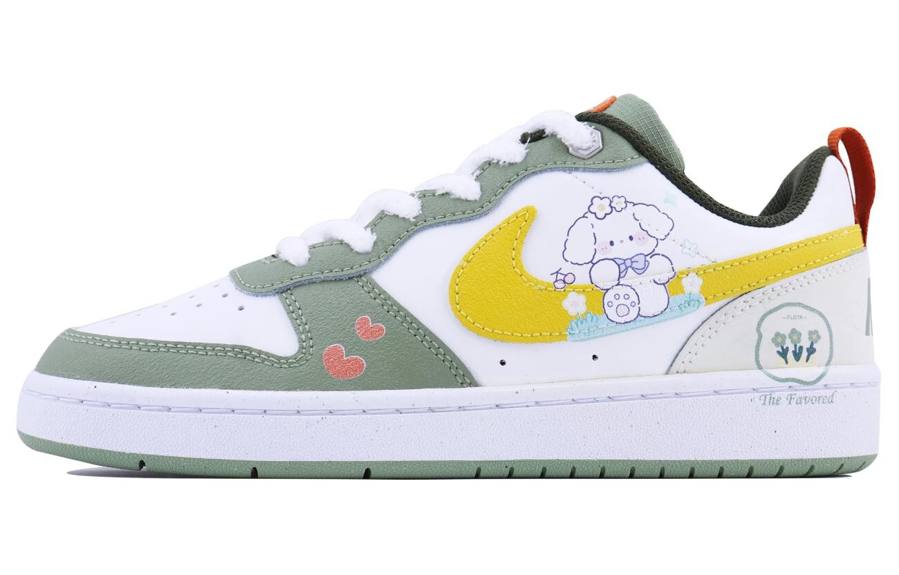 Кроссовки Nike Court Borough Skateboarding Shoes Unisex Low-top Yellow/green, белый
Кроссовки Nike Court Borough Skateboarding Shoes Unisex Low-top Yellow/green, белый