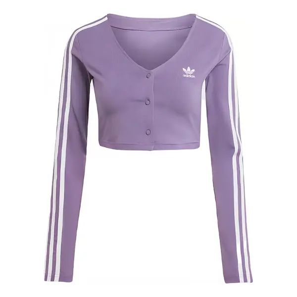 Футболка Tops originals adicolor classics с длинным рукавом и тремя полосками на пуговицах Adidas, фиолетовый
Футболка Tops originals adicolor classics с длинным рукавом и тремя полосками на пуговицах Adidas, фиолетовый