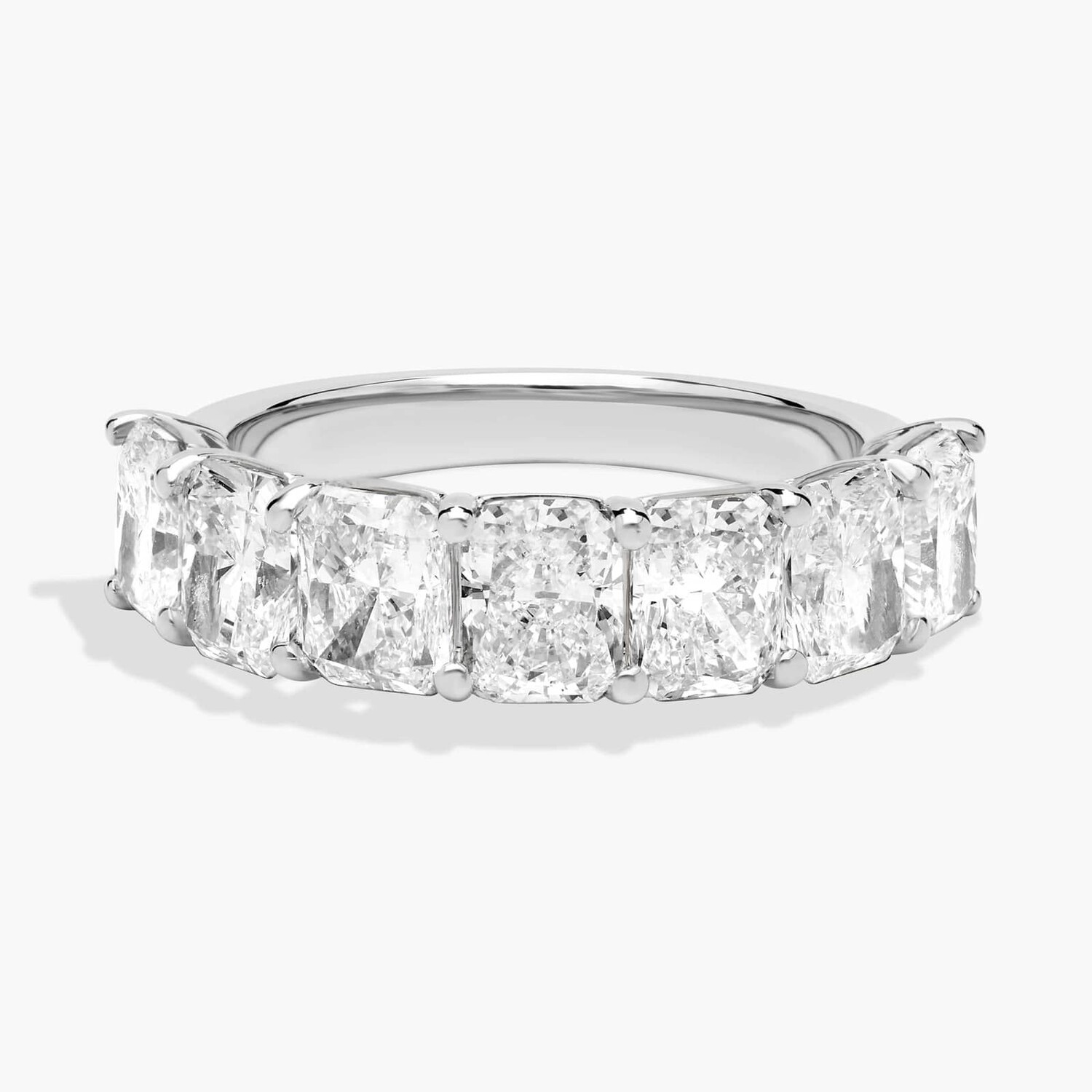 Кольцо с семью бриллиантами Radiant Lab-Grill из 14-каратного белого золота (3 1/2 карата Tw. - FG / VS2-SI1) Blue Nile
Кольцо с семью бриллиантами Radiant Lab-Grill из 14-каратного белого золота (3 1/2 карата Tw. - FG / VS2-SI1) Blue Nile