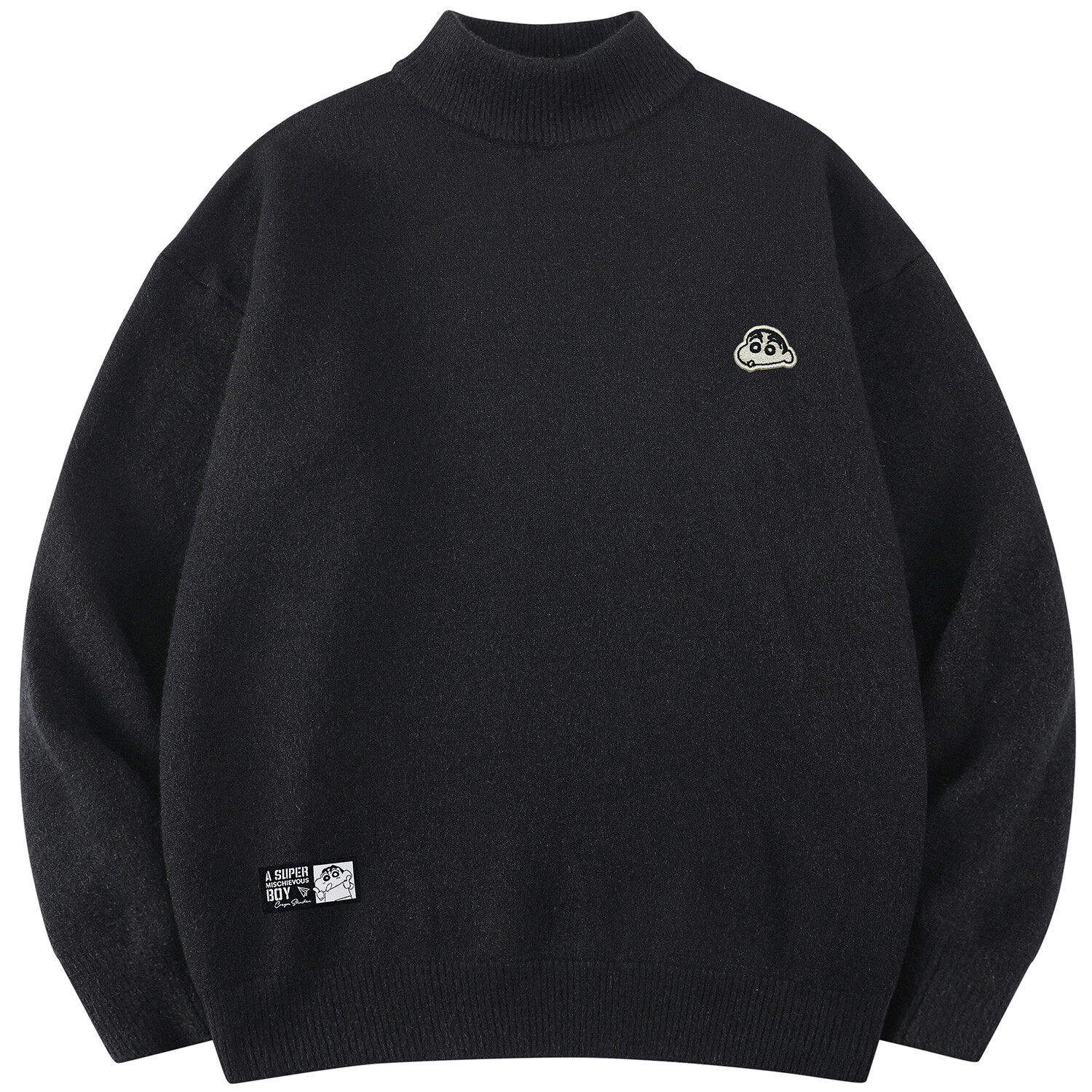 Трикотаж унисекс Crayon Shinchan/Crayon Shinchan, Черный
Трикотаж унисекс Crayon Shinchan/Crayon Shinchan, Черный