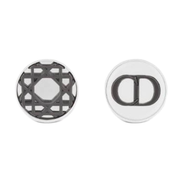 DIOR Медный сплав, металлические серьги-гвоздики унисекс silver
DIOR Медный сплав, металлические серьги-гвоздики унисекс silver