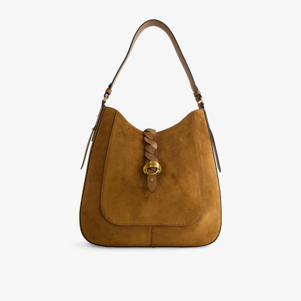 Сумка-хобо Isabel Marant Алтай замшевая, коньяк
Сумка-хобо Isabel Marant Алтай замшевая, коньяк
