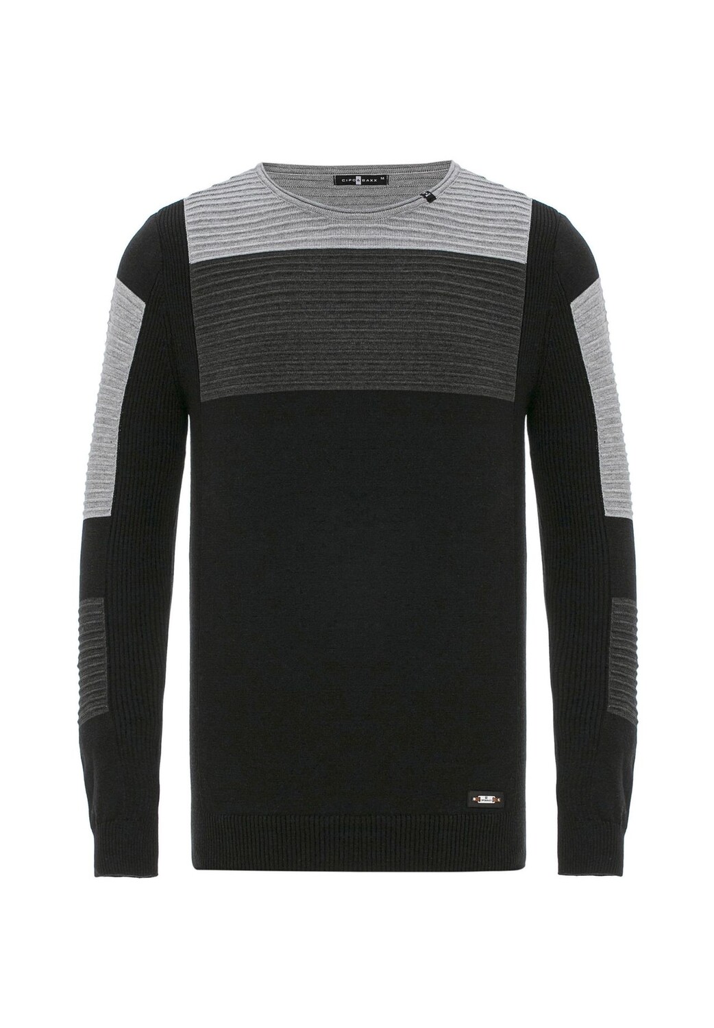 Свитер с великолепным узором вязки CIPO & BAXX, цвет Black Anthracite
Свитер с великолепным узором вязки CIPO & BAXX, цвет Black Anthracite