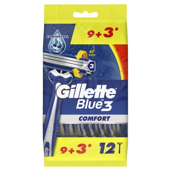 Одноразовая мужская бритва, 12 шт. Gillette Blue3 Comfort
Одноразовая мужская бритва, 12 шт. Gillette Blue3 Comfort