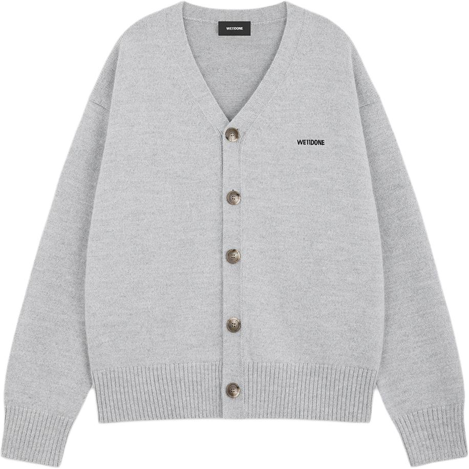 WE11DONE Джемпер унисекс серый
WE11DONE Джемпер унисекс серый