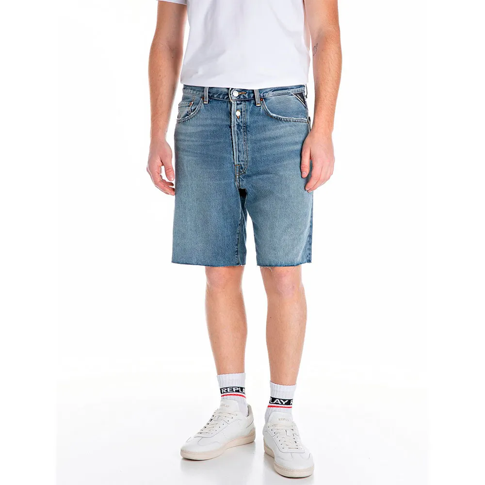 Шорты Replay MY9Z1.000.800764 denim, синий 
Шорты Replay MY9Z1.000.800764 denim, синий