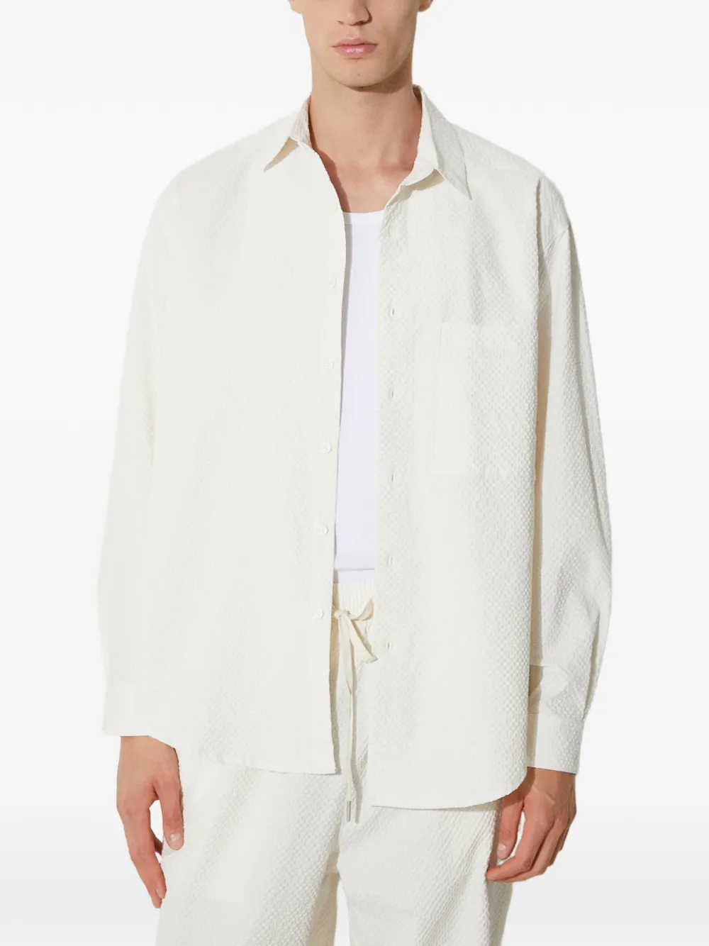 Рубашка на пуговицах Mki Miyuki Zoku, нейтральный
Рубашка на пуговицах Mki Miyuki Zoku, нейтральный