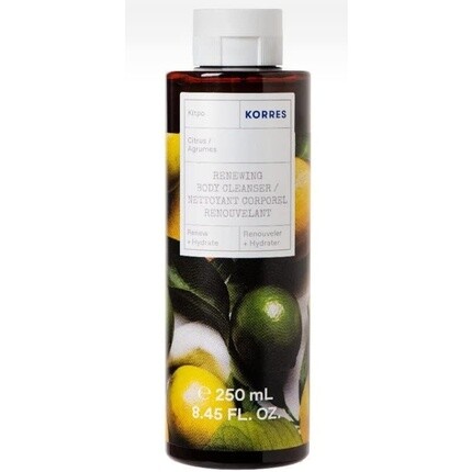KORRES Обновляющее очищающее средство для тела Цитрус 250мл 
KORRES Обновляющее очищающее средство для тела Цитрус 250мл