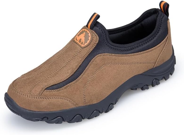 Мужские кроссовки-лоферы без шнурков для ходьбы, свободного ношения, повседневные, кожаные, удобные, дышащие, для походов и работы, ботинки до щиколотки для треккинга Soft Time Toy, коричневый
Мужские кроссовки-лоферы без шнурков для ходьбы, свободного ношения, повседневные, кожаные, удобные, дышащие, для походов и работы, ботинки до щиколотки для треккинга Soft Time Toy, коричневый