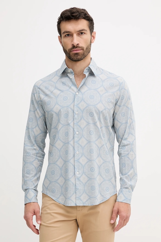 Хлопковая рубашка United Colors Of Benetton, синий
Хлопковая рубашка United Colors Of Benetton, синий