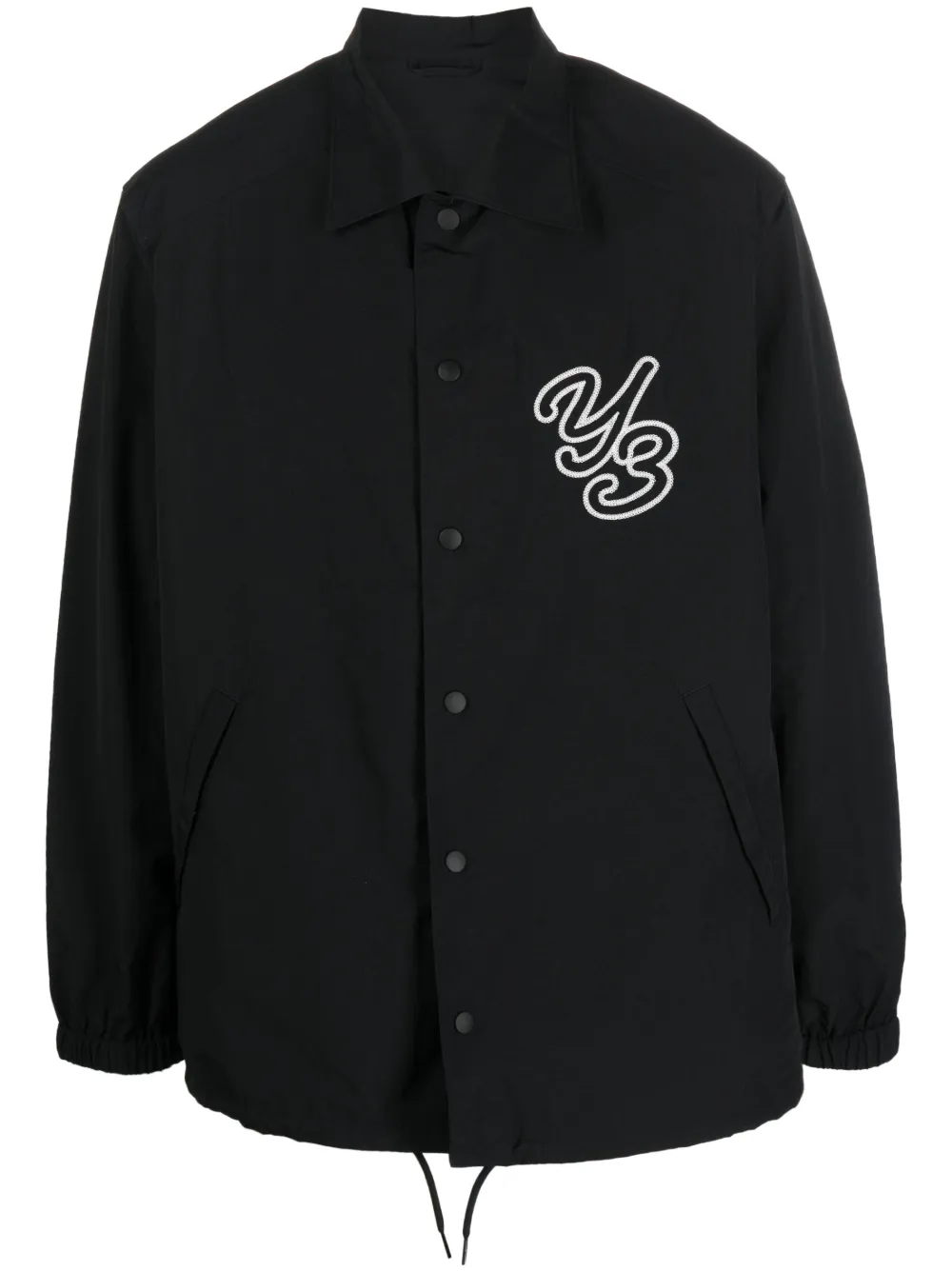 Куртка-рубашка с вышитым логотипом Y-3, черный
Куртка-рубашка с вышитым логотипом Y-3, черный