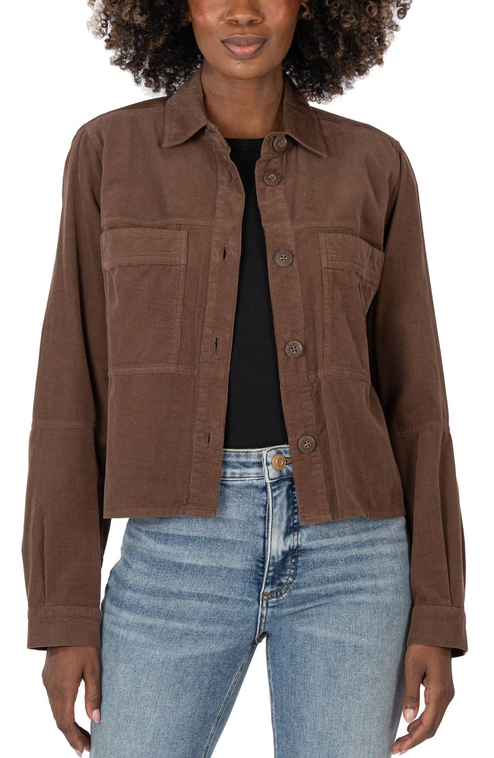 Уютная вельветовая куртка в коричневом цвете KUT FROM THE KLOTH
Уютная вельветовая куртка в коричневом цвете KUT FROM THE KLOTH