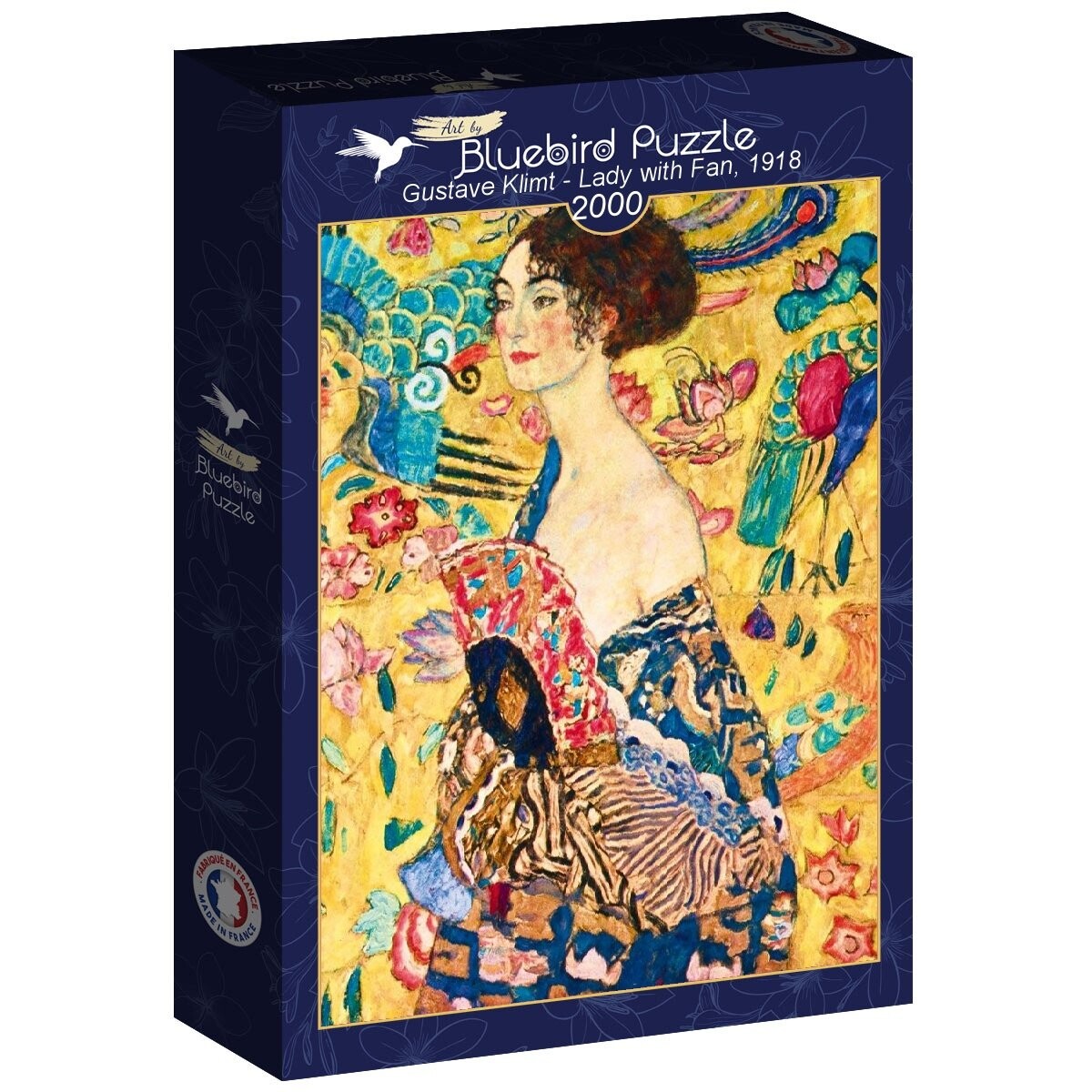 Синяя птица, пазл, Женщина с веером, Климт, 2000 шт. Bluebird
Синяя птица, пазл, Женщина с веером, Климт, 2000 шт. Bluebird