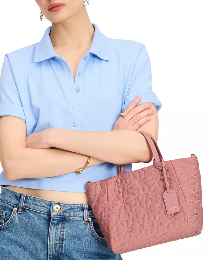 Тилли Смолл стеганая сумка-тоут kate spade new york, розовый
Тилли Смолл стеганая сумка-тоут kate spade new york, розовый