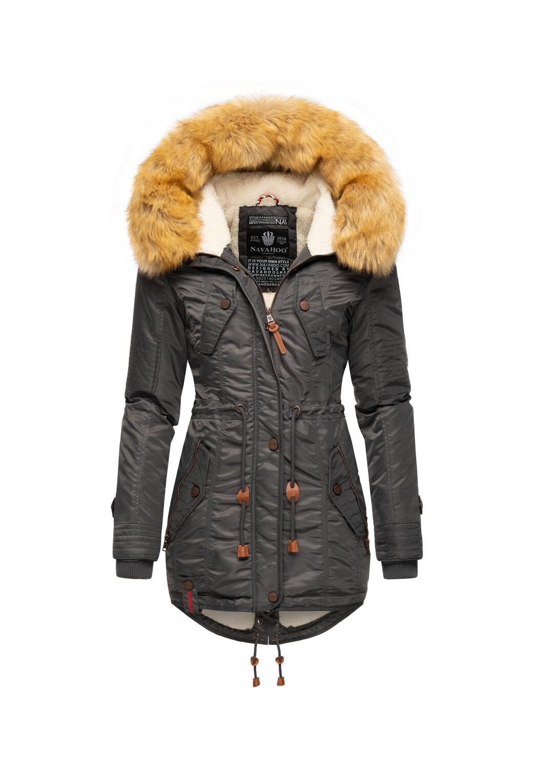 Зимнее пальто Ла Вива NAVAHOO, антрацит
Зимнее пальто Ла Вива NAVAHOO, антрацит