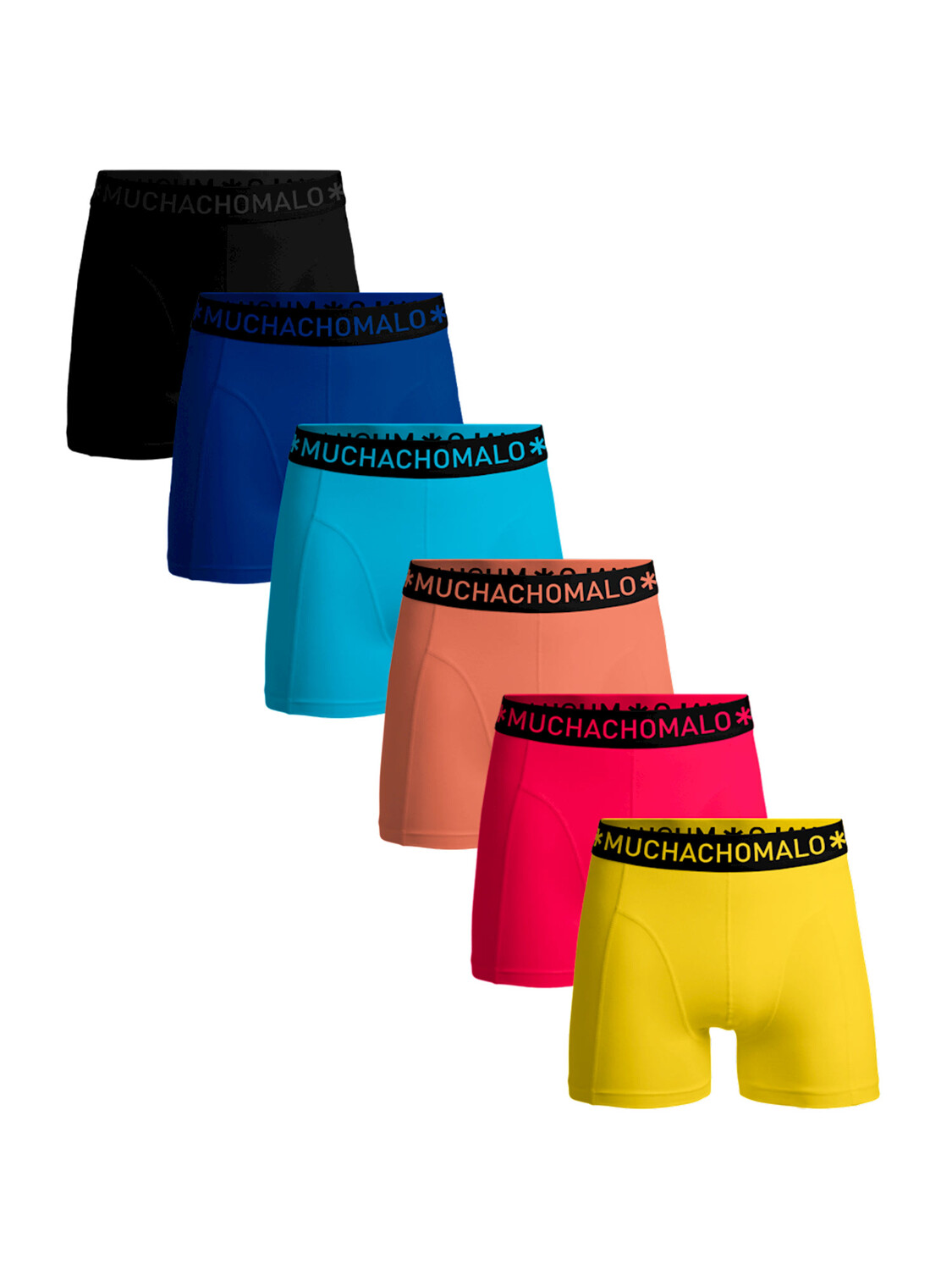 Боксеры Muchachomalo 6er-Set: Boxershorts, цвет Black/Blue/Blue/Pink/Orange/Yellow, Коричневый, Боксеры Muchachomalo 6er-Set: Boxershorts, цвет Black/Blue/Blue/Pink/Orange/Yellow
Боксеры Muchachomalo 6er-Set: Boxershorts, цвет Black/Blue/Blue/Pink/Orange/Yellow, Коричневый, Боксеры Muchachomalo 6er-Set: Boxershorts, цвет Black/Blue/Blue/Pink/Orange/Yellow