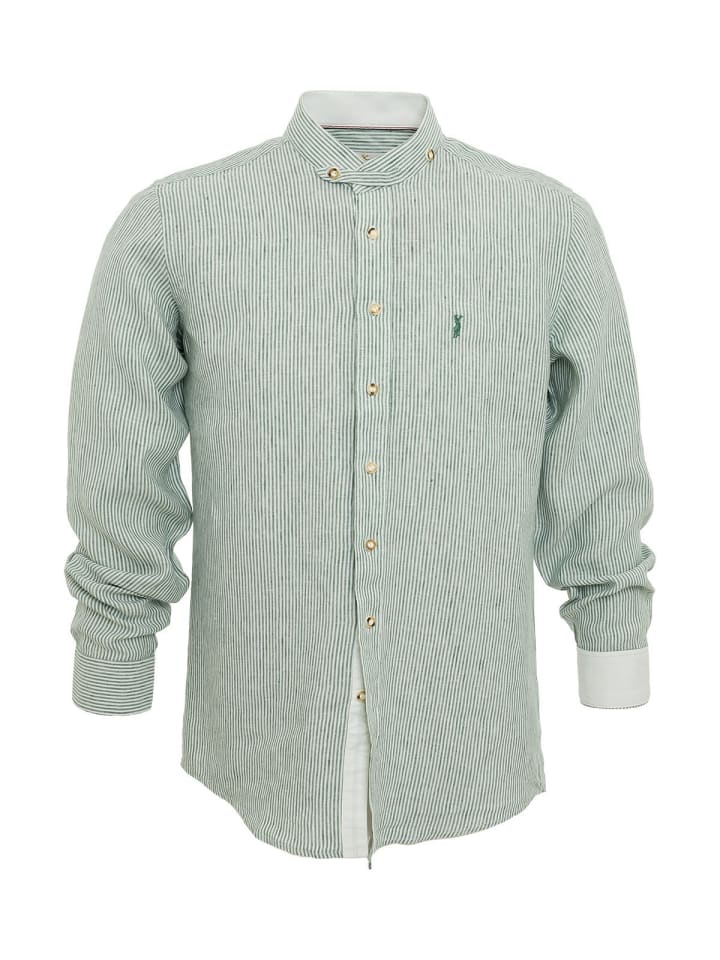 Almsach Рубашка с воротником-стойкой 901LI-LA зеленого цвета
Almsach Рубашка с воротником-стойкой 901LI-LA зеленого цвета