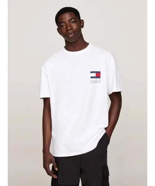 Футболка Regular fit Tommy Jeans, белый 
Футболка Regular fit Tommy Jeans, белый