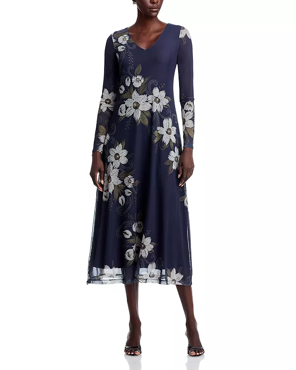 Платье миди Johnny Was, синий
Платье миди Johnny Was, синий