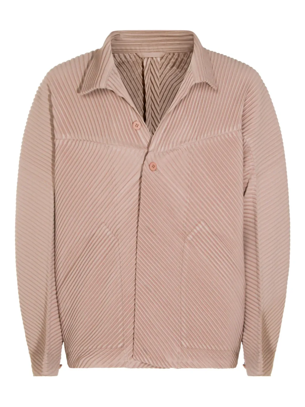 Плиссированный жакет September Homme Plissé Issey Miyake, нейтральный
Плиссированный жакет September Homme Plissé Issey Miyake, нейтральный