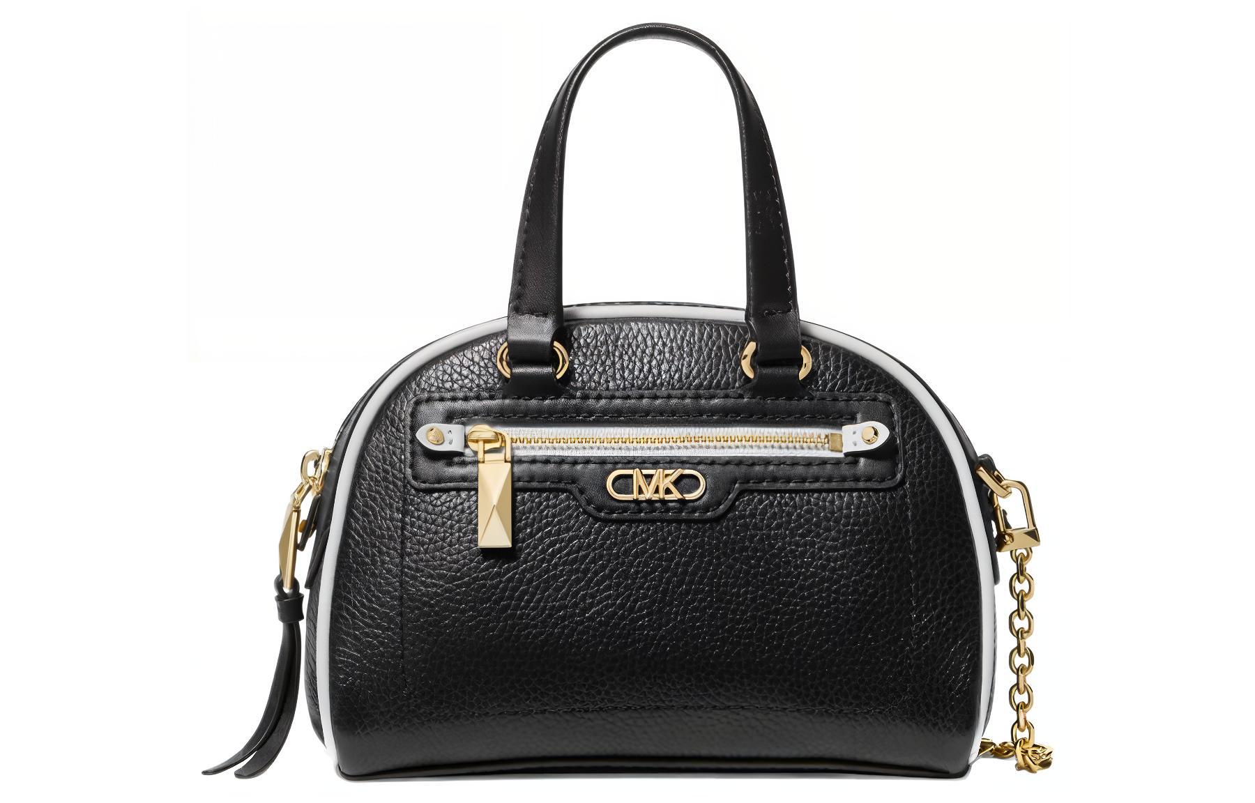 Мини-женская черная сумка через плечо из личиевой зернистой кожи MICHAEL KORS
Мини-женская черная сумка через плечо из личиевой зернистой кожи MICHAEL KORS