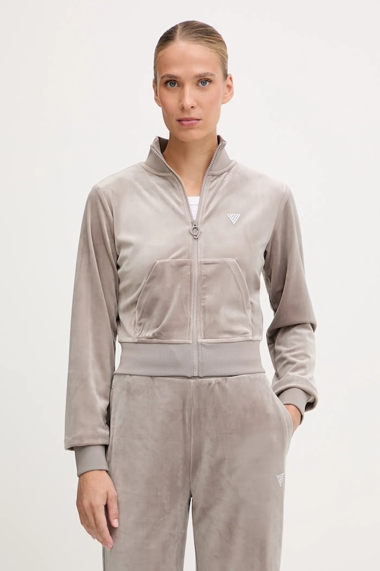 Бархатная толстовка COUTURE Guess, бежевый
Бархатная толстовка COUTURE Guess, бежевый