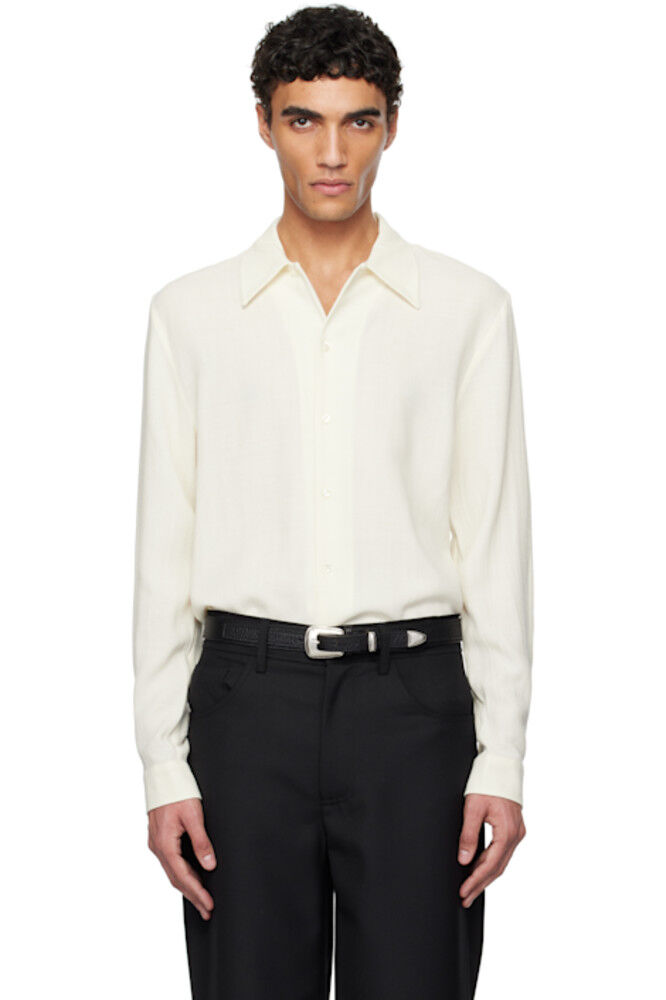 Рубашка Rampoua Off-White Séfr
Рубашка Rampoua Off-White Séfr