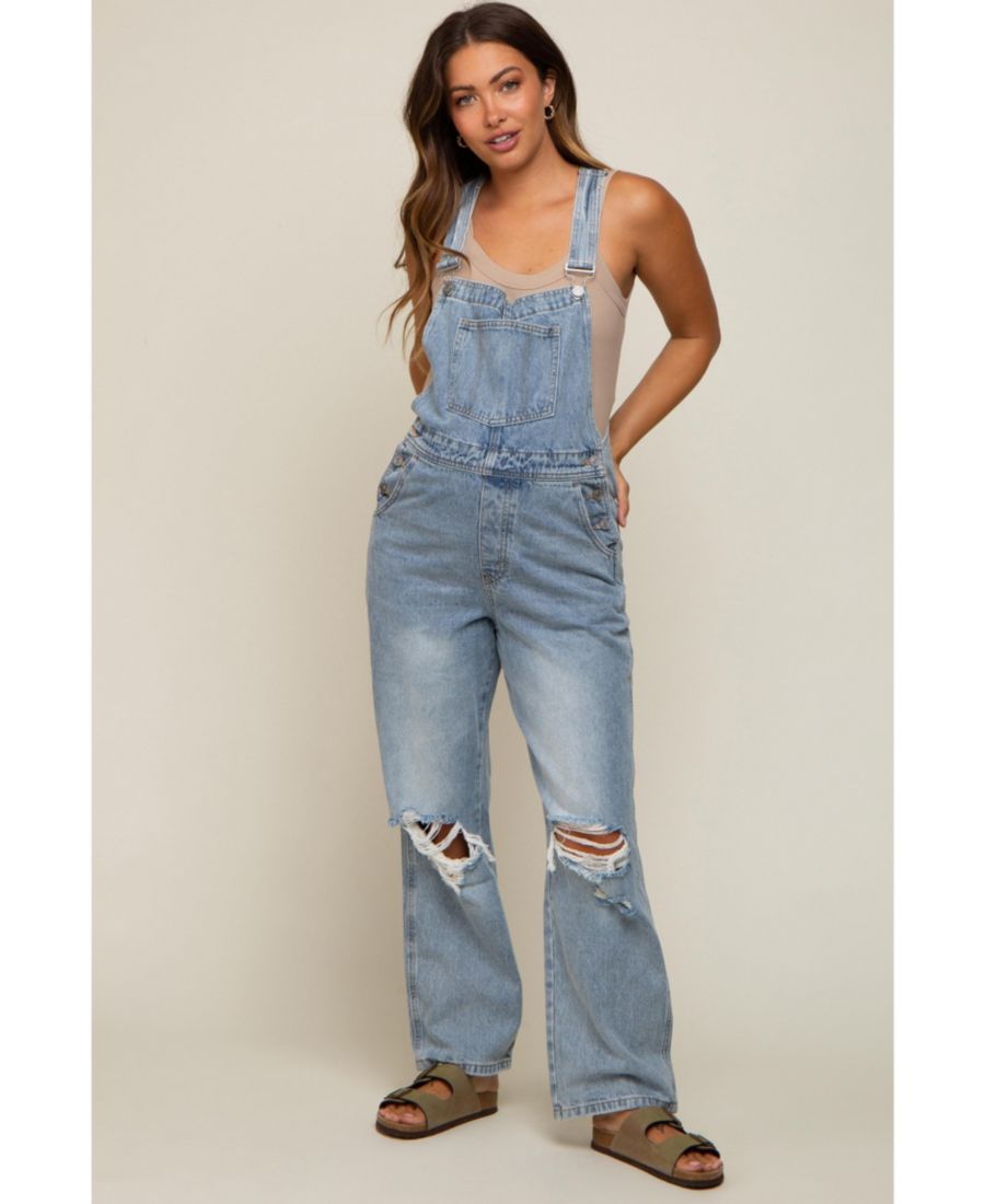 Комбинезон для беременных, светло-бежевый, с эффектом потертости Pinkblush, Light blue
Комбинезон для беременных, светло-бежевый, с эффектом потертости Pinkblush, Light blue