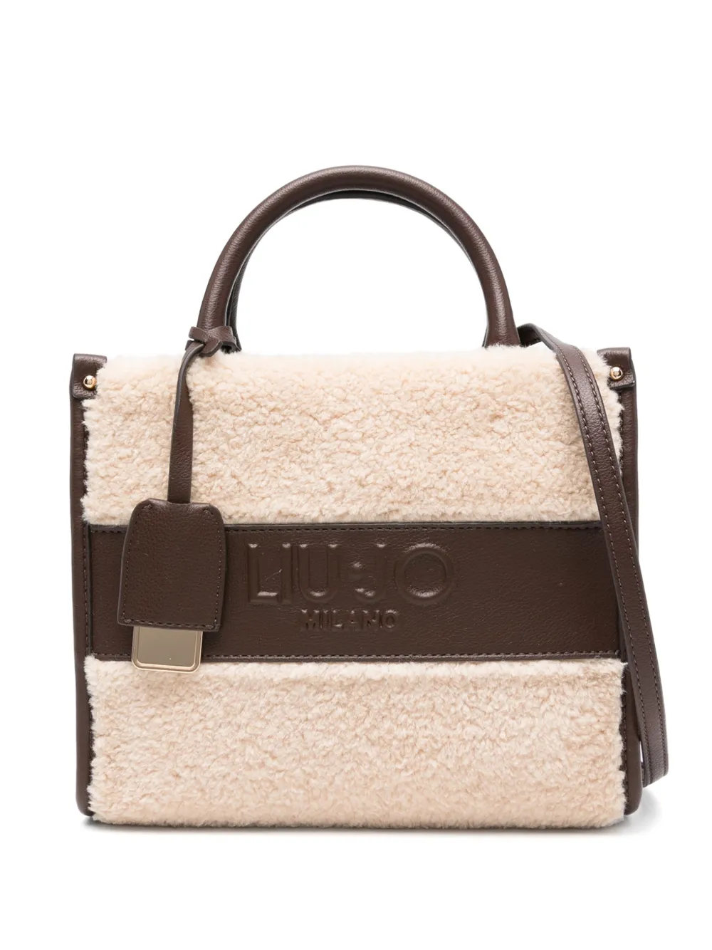 Сумка-тоут из овчины Liu Jo, бежевый
Сумка-тоут из овчины Liu Jo, бежевый