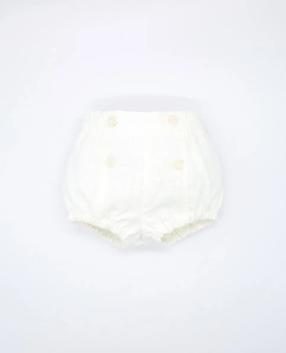 Простые шорты для мальчика с пуговицами Fina Ejerique, цвет Crudo
Простые шорты для мальчика с пуговицами Fina Ejerique, цвет Crudo