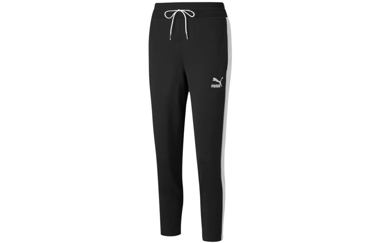 Женские трикотажные спортивные штаны Puma, цвет Black 
Женские трикотажные спортивные штаны Puma, цвет Black