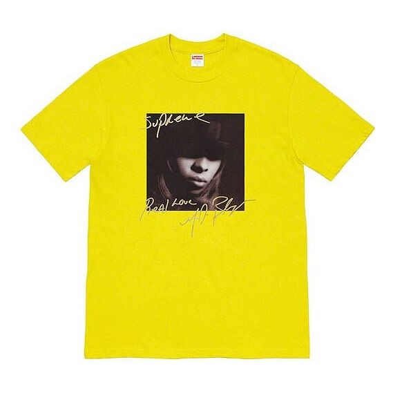 Футболка fw19 week 1 mary j blige tee sulfert Supreme, желтый
Футболка fw19 week 1 mary j blige tee sulfert Supreme, желтый
