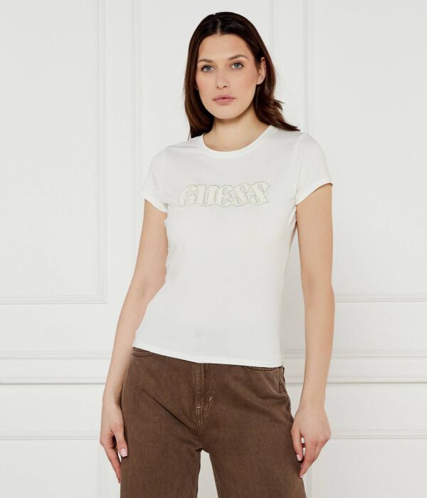 Футболка с рисунком «конский волос» Regular fit Guess Jeans, экрю
Футболка с рисунком «конский волос» Regular fit Guess Jeans, экрю