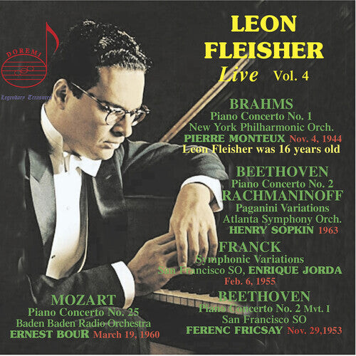 CD диск Fleisher, Leon: Leon Fleisher Live Vol 4
CD диск Fleisher, Leon: Leon Fleisher Live Vol 4