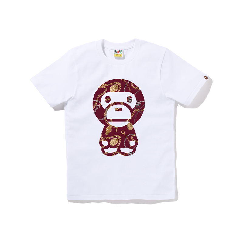 Футболка женская A BATHING APE, белый
Футболка женская A BATHING APE, белый