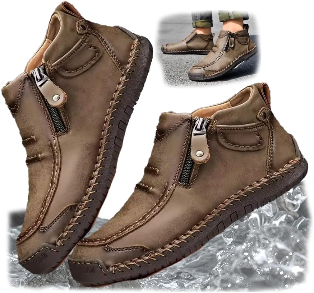 Мужская водонепроницаемая ортопедическая обувь, модная винтажная легкая обувь без шнурков, плоские лоферы, обувь для путешествий и отдыха на природе Generic, темно-коричневый
Мужская водонепроницаемая ортопедическая обувь, модная винтажная легкая обувь без шнурков, плоские лоферы, обувь для путешествий и отдыха на природе Generic, темно-коричневый