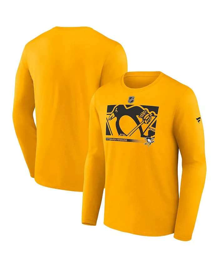 Мужская золотая футболка Pittsburgh Penguins Authentic Pro Core Collection Secondary с длинными рукавами Fanatics
Мужская золотая футболка Pittsburgh Penguins Authentic Pro Core Collection Secondary с длинными рукавами Fanatics