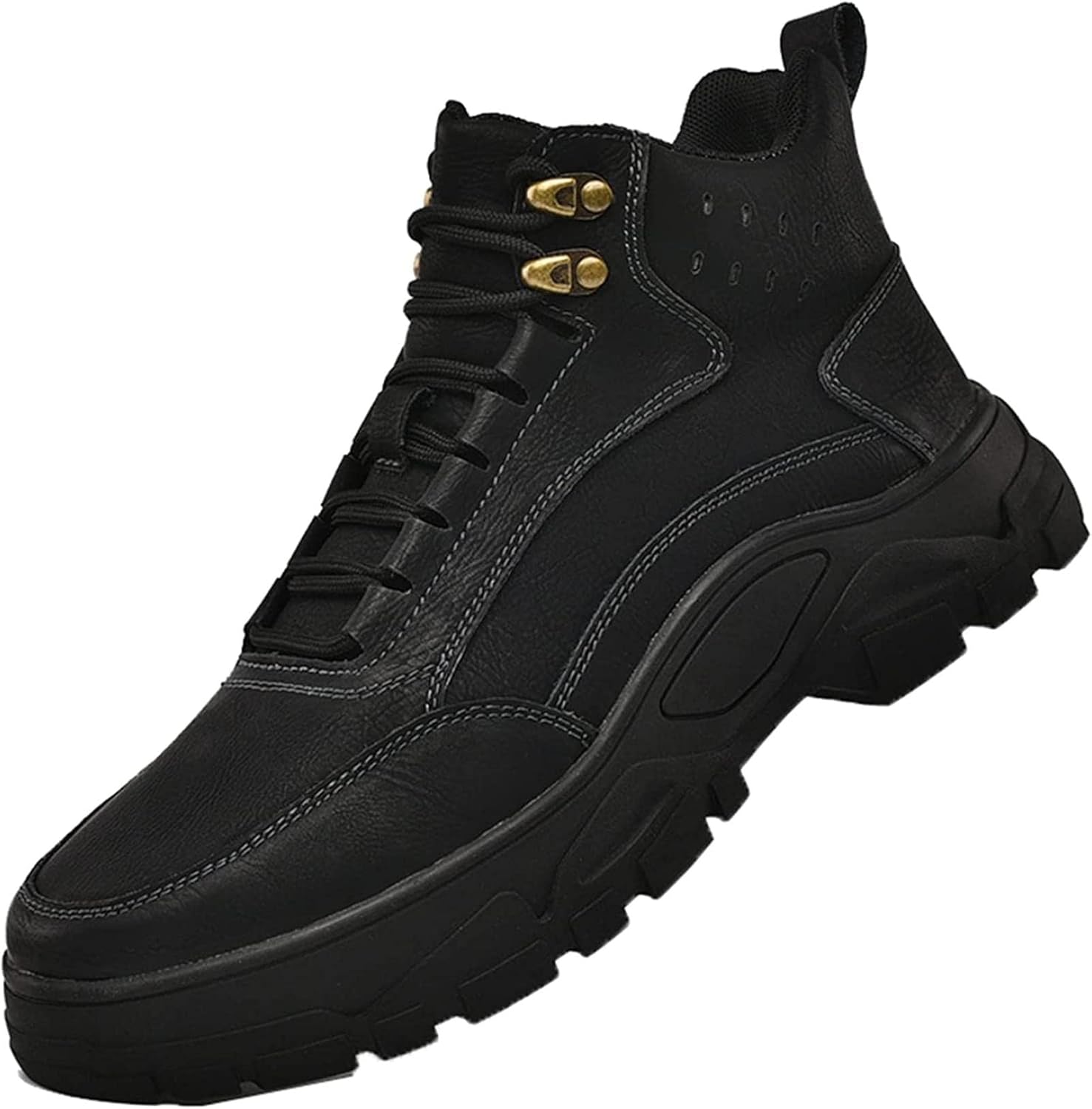 Мужские ботинки Yiozoi для осени и зимы, высокие кеды, шнуровка, легкие прогулочные туфли, теплые ботинки до щиколотки, черный
Мужские ботинки Yiozoi для осени и зимы, высокие кеды, шнуровка, легкие прогулочные туфли, теплые ботинки до щиколотки, черный