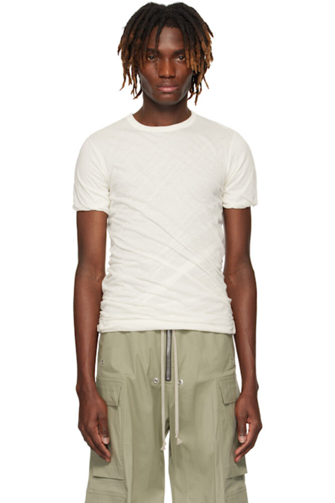 Белая футболка Hollywood Double SS Rick Owens
Белая футболка Hollywood Double SS Rick Owens